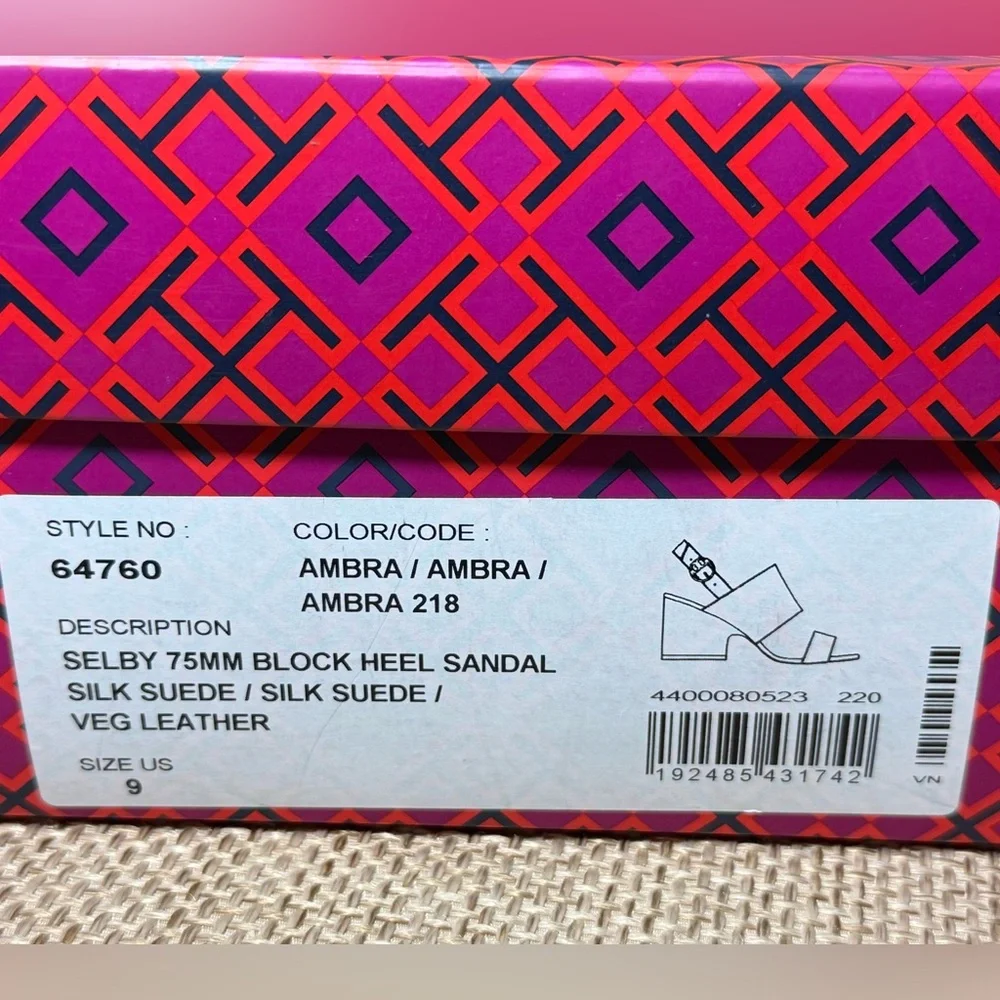 Tory Burch Selby Block Heel Sandals‎